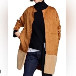 Zara Tan and Brown Women's Coat